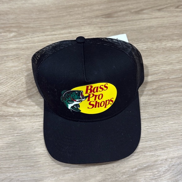 Bass Original Fishing Pro Trucker Hat Mesh Cap - Adjustable Snapback nwt - Picture 1 of 2